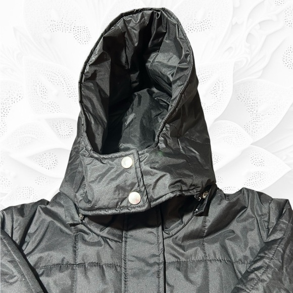 Women’s winter quilted long coat - Picture 7 of 16